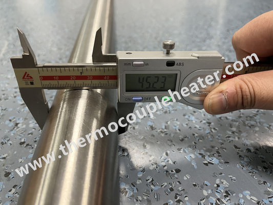 Chauffage à cartouche extra grand diamètre 45 mm avec joint en silicone