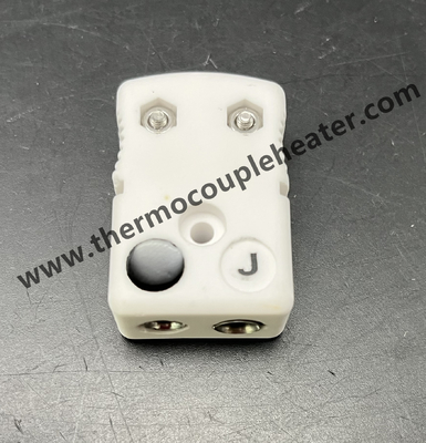 Connecteur de thermocouple en céramique de type J Taille standard mâle et femelle