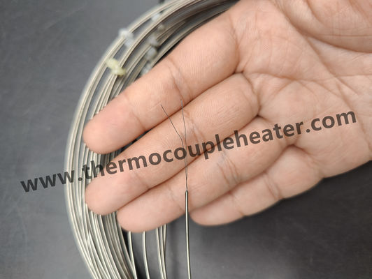 Sensor de thermocouple semi-finis diamètre isolé minéral de 1,0 mm avec des fils exposés