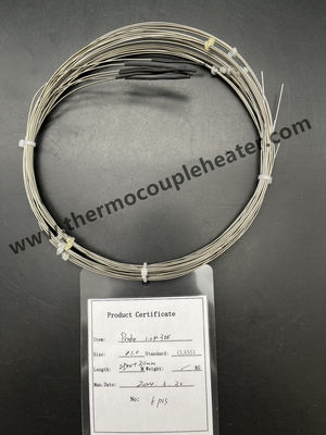 Sensor de thermocouple semi-finis diamètre isolé minéral de 1,0 mm avec des fils exposés