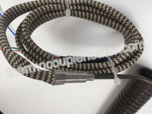 Les appareils de chauffage électriques de bobine/ressort de coureur chaud avec du silicone ont disparu des avances de fibre de verre