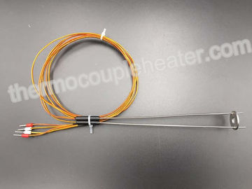Sonde duplex de thermocouple de type J avec la transition en plastique pour le moulage par injection chaud de coureur