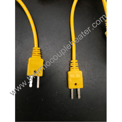 Cable de capteur rétractable à ressort enroulé pour thermocouple, RTD et thermistor