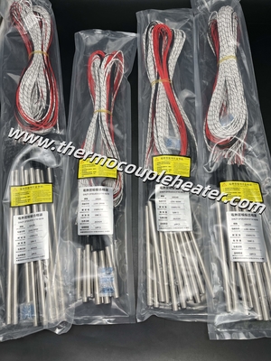 Appareils de chauffage par cartouche avec thermocouple intégré pour le contrôle de la température industrielle