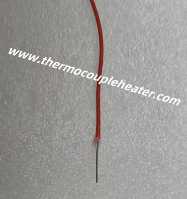 Cable de thermocouple de type J isolé en fibre de verre positif et négatif