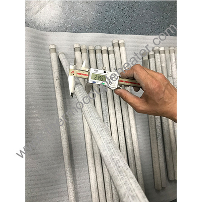 Tubes de protection contre les thermocouples à carbure de silicium SiC liées au nitrure de silicium Si3N4