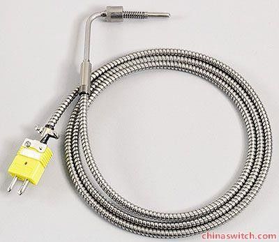 Thermocouple PT100 de capteur de température de tuyau pour la Chambre verte de l'agriculture HAVC