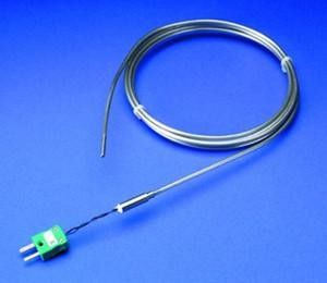 Mini RDT de thermocouple de thermocouple minéral d'Insualted avec le connecteur plat de prise