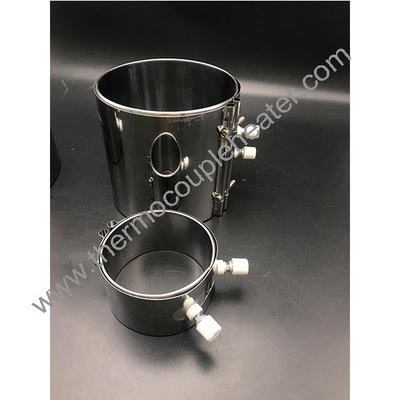 Extrudeur en acier inoxydable à vis à baril Mica chauffe-bande isolée avec terminaux à vis
