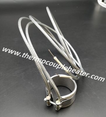 Cable résistant aux températures élevées en fibre de verre et en acier isolant