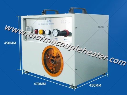 Équipement de production de thermocouples Tubes SS Rouleaux automatiques à rainures