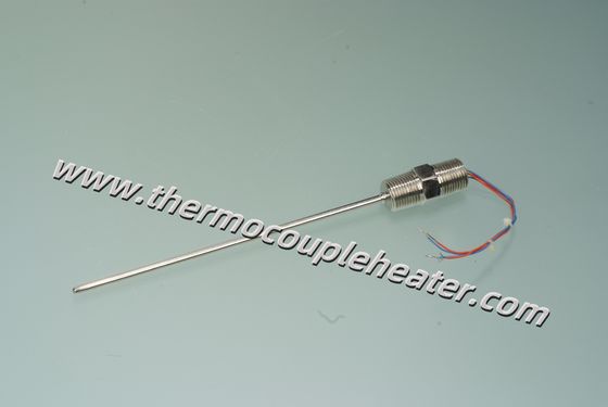 Thermocouple isolé minéral de type T Duplex 2 cœurs 4 fils avec mamelons