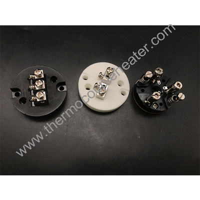 Bloc de borne en céramique pour tête de thermocouple en baquélite