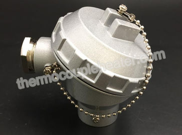 Couleur en aluminium d'argent de tête de connexion de KNYThermocouple pour industriel