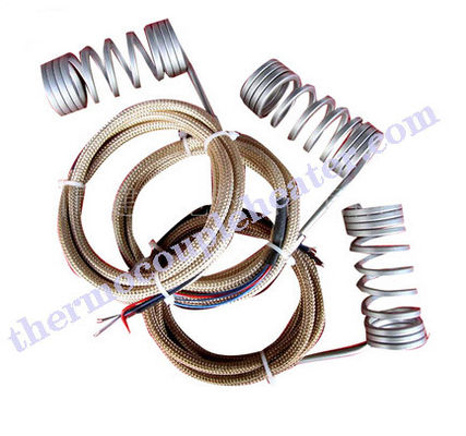 Acier inoxydable 304 appareils de chauffage de bobine, élément de chauffe 100W électrique tangentiel