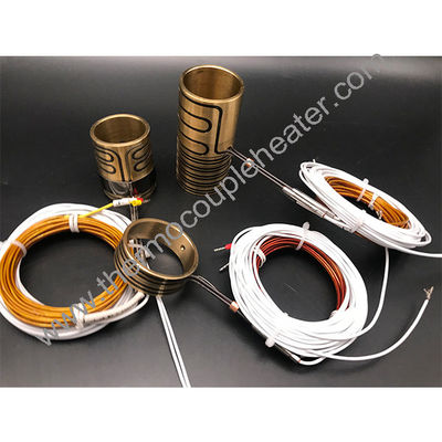 Appareils de chauffage par bobine de tubes en laiton à pression pour système de chauffage avec thermocouple