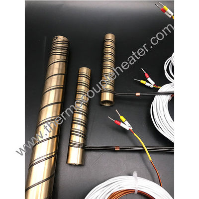Appareils de chauffage par bobine de tubes en laiton à pression pour système de chauffage avec thermocouple