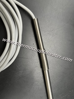 RTD Capteur de température PT100 sonde SS316 enveloppe avec câble de silicone