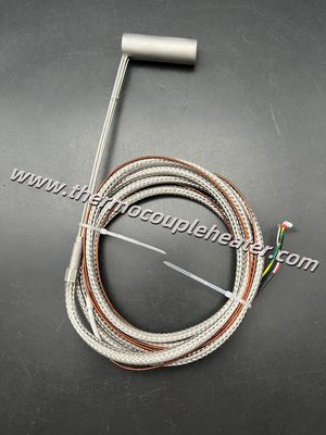 Appareils de chauffage à bobine tubulaire micro avec couvercle SS et thermocouple monté à l'extérieur