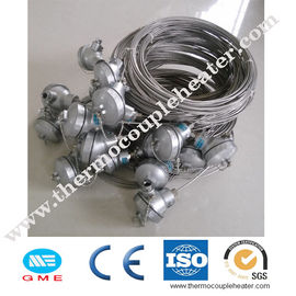 K dactylographient le thermocouple de MI avec le câble isolé par minerai de tête de thermocouple
