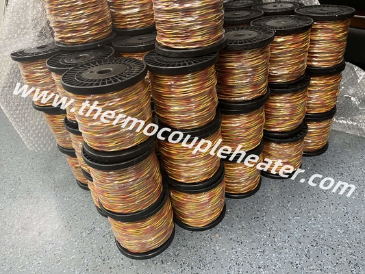Cable thermocouple type K couple tordu appliqué au four à haute température