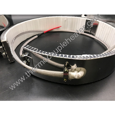 Extrudeur en acier inoxydable à vis à baril chauffage ceramique à demi-ronde avec bornes en 2 moitiés