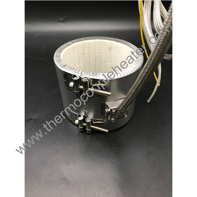 Élément de chauffage électrique industriel Extrudeuse céramique de cuivre Mica Band Heater