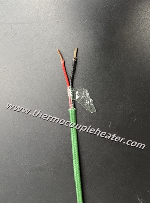 Cable de compensation de thermocouple de type S Isolation spéciale en fibre de verre Résistance à la température 700°C