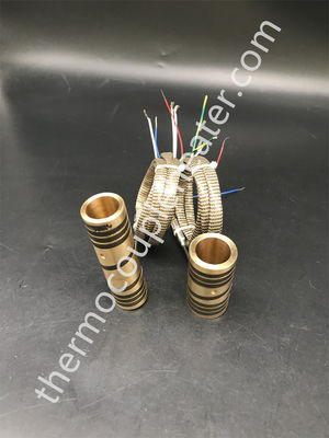 Résistance à la cartouche en acier inoxydable chauffage à bande de laiton pour machine de moulage par injection