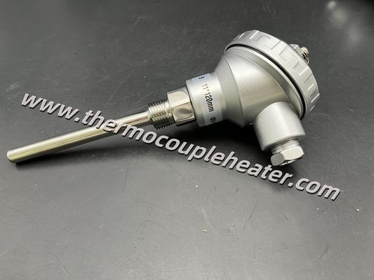 Capteur de température RTD / Thermocouple PT100 assemblé stable et précis avec transmetteur 4~20mA
