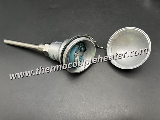 Capteur de température RTD / Thermocouple PT100 assemblé stable et précis avec transmetteur 4~20mA