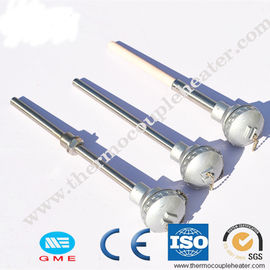 Type industriel engainé K J Ss304 Ss316 de RDT de thermocouple pour l'industrie du verre