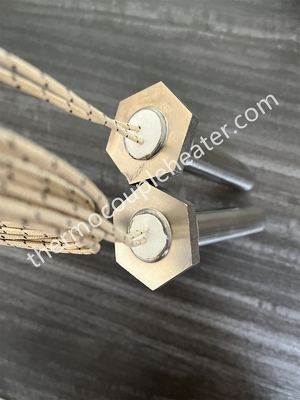 Chaufferette à cartouche haute densité pour allumeur de granulés 240V 1000W Chaufferette à cartouche électrique avec fils sertis