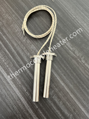Chaufferette à cartouche haute densité pour allumeur de granulés 240V 1000W Chaufferette à cartouche électrique avec fils sertis