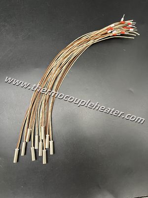 Chauffage de précision 8x25mm Chauffage à cartouche compact avec thermocouple intégré