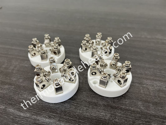 Bloc de borne en céramique pour la tête de thermocouple pour la tête de thermocouple KNE et KSE