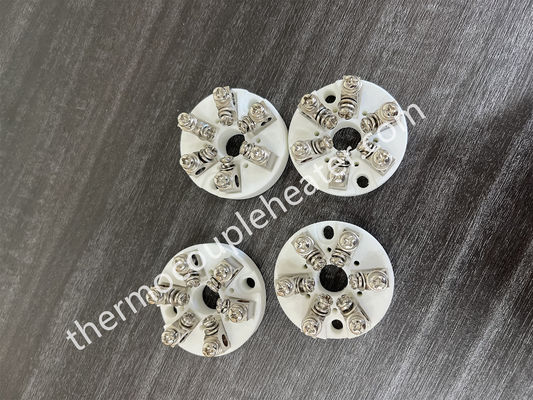 Bloc de borne en céramique pour la tête de thermocouple pour la tête de thermocouple KNE et KSE