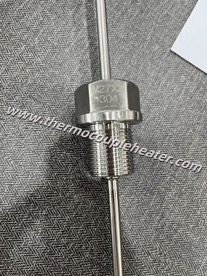 Sonde RTD Duplex PT100 Double Éléments 6 fils à isolation minérale