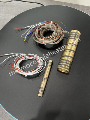 Mini chauffe-eau à chaud avec thermocouple Mini chauffe-eau à bobine pour machine de moulage par injection Mini-presse en cuivre