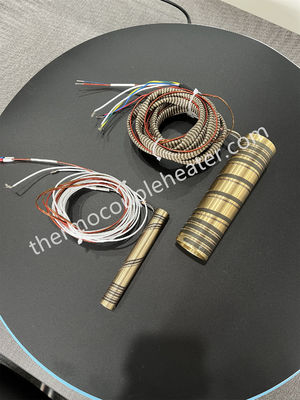 Mini chauffe-eau à chaud avec thermocouple Mini chauffe-eau à bobine pour machine de moulage par injection Mini-presse en cuivre