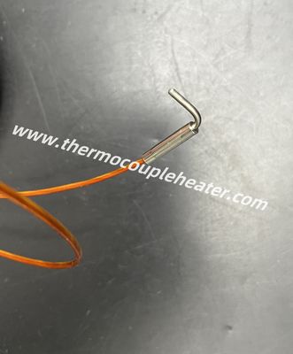 Sonde thermocouple de type J en forme de L pour mesure d'orientation spécifique