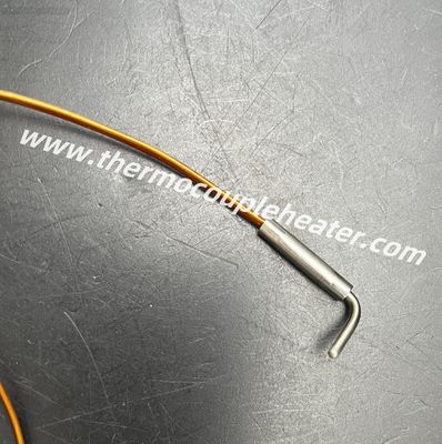 Sonde thermocouple de type J en forme de L pour mesure d'orientation spécifique