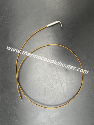 Sonde thermocouple de type J en forme de L pour mesure d'orientation spécifique
