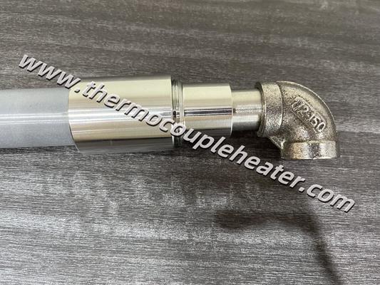 Kit de connexion en forme de L pour tube de protection de thermocouple en nitrure de silicium (SiN)