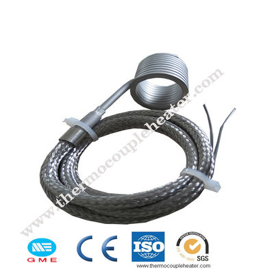 Acier inoxydable chaud 304 d'appareils de chauffage de bobine de coureur de ressort avec le type thermocouples de J