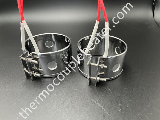 Élément de chauffage électrique de l'acier inoxydable Mica bande chauffante pour extrudeuse