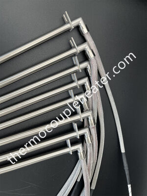 Chauffage à cartouche dans un chauffage électrique à cartouche avec raccord fileté NPT