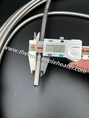 Câble thermocouple MI de qualité supérieure Φ 3/8" Inconel 600 pour environnements extrêmes