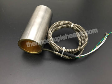 Thermocouple et appareils de chauffage de bobine électriques engainés avec des douilles d'acier inoxydable