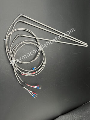 L'acier inoxydable enveloppé Dia 1,0 mm 1,5 mm 3,0 mm 6,0 mm Type K / j / PT100 Type de sonde thermocouple